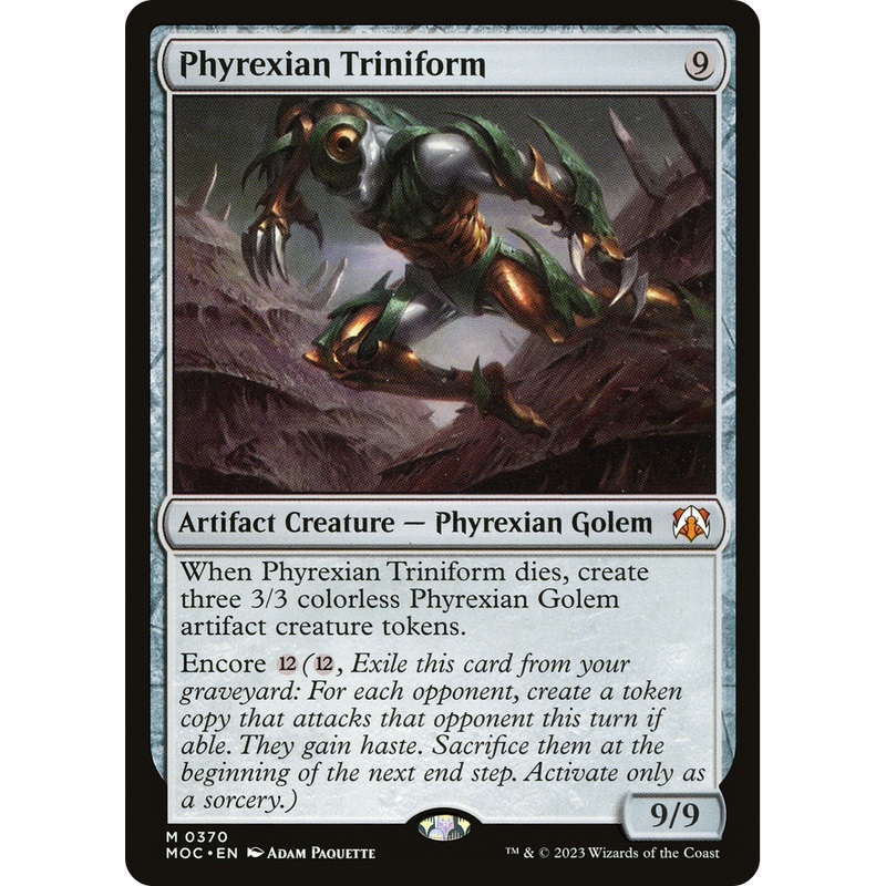 Phyrexian Triniform (MOC-370) - March of the Machine Commander