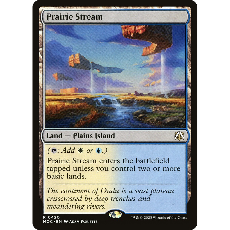 Prairie Stream (MOC-420) - March of the Machine Commander