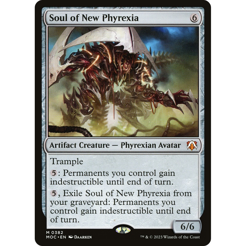 Soul of New Phyrexia (MOC-382) - March of the Machine Commander