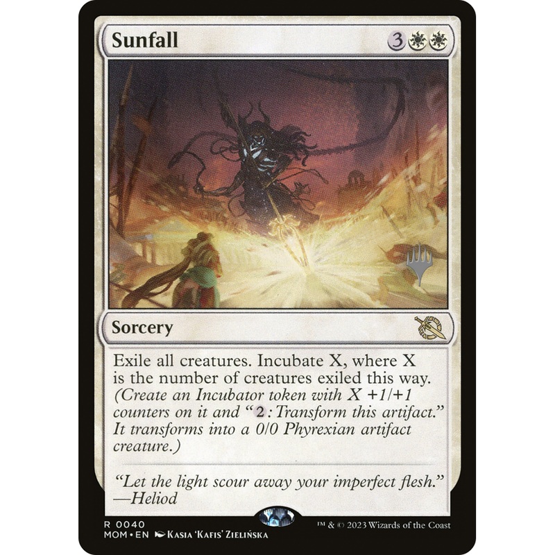 Sunfall (PPMOM-40P) - March of the Machine Promos Foil