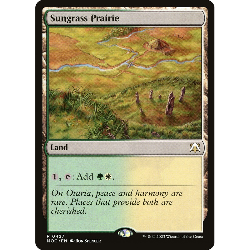 Sungrass Prairie (MOC-427) - March of the Machine Commander