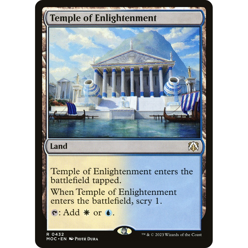 Temple of Enlightenment (MOC-432) - March of the Machine Commander