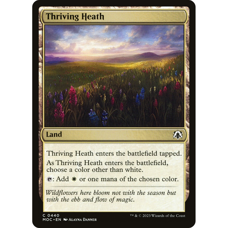 Thriving Heath (MOC-440) - March of the Machine Commander