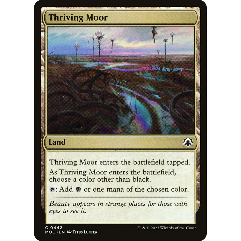 Thriving Moor (MOC-442) - March of the Machine Commander