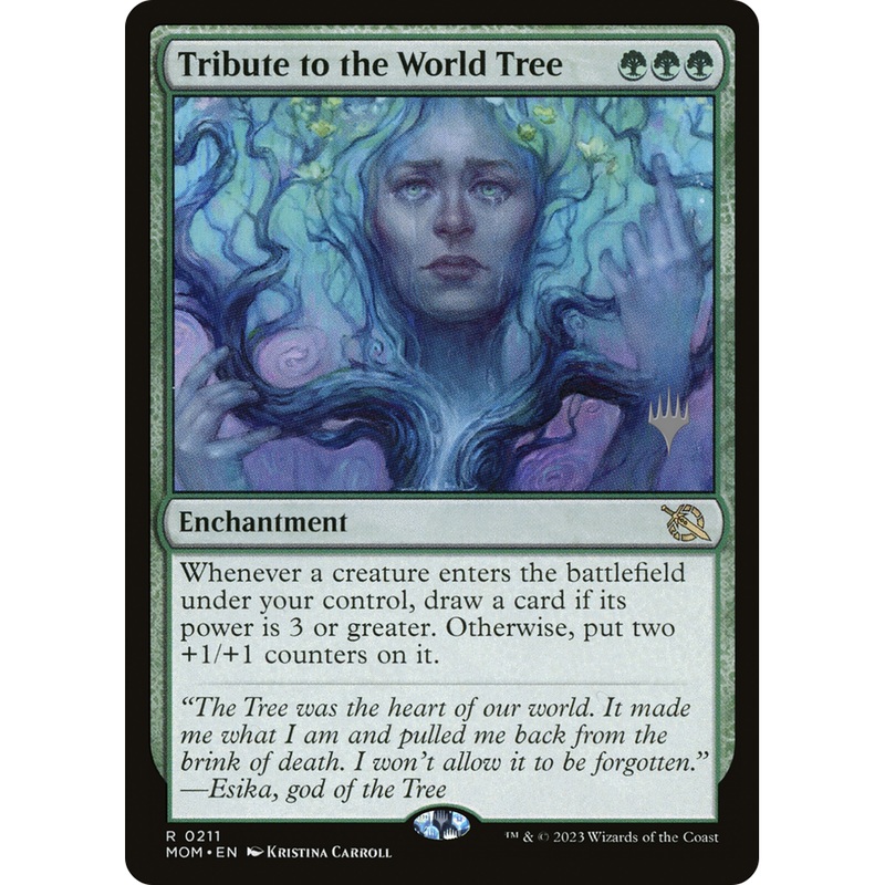 Tribute to the World Tree (PPMOM-211P) - March of the Machine Promos