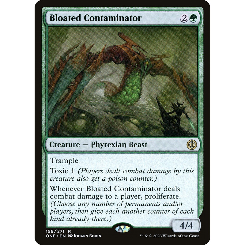Bloated Contaminator (ONE-159) - Phyrexia: All Will Be One Foil