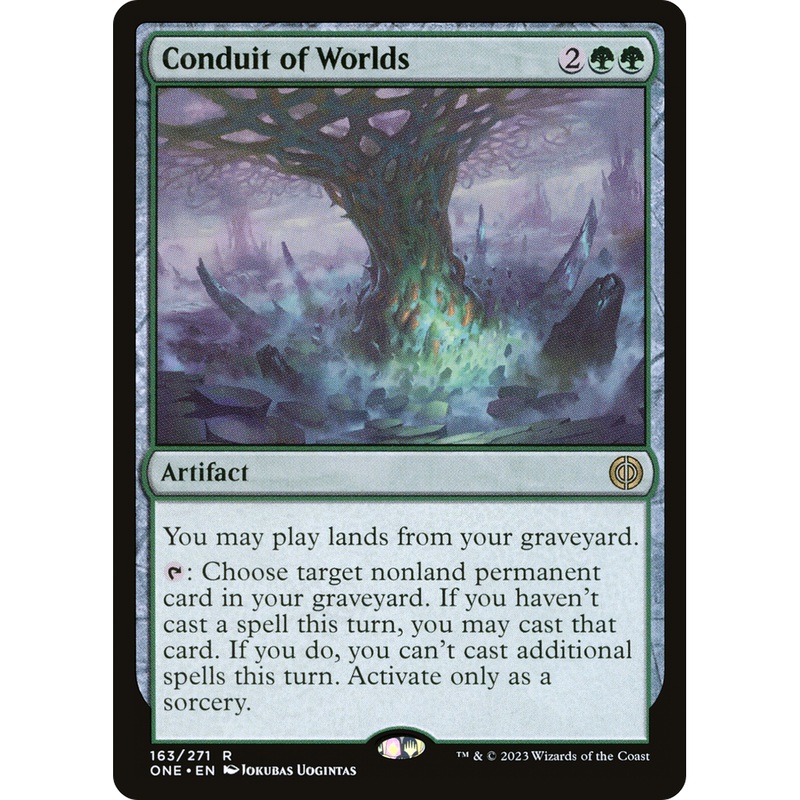 Conduit of Worlds (ONE-163) - Phyrexia: All Will Be One