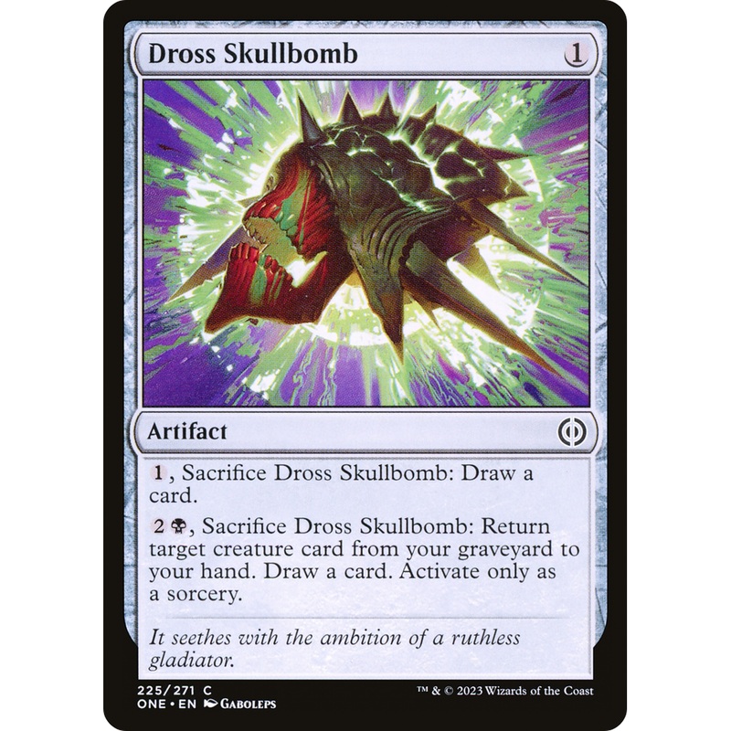 Dross Skullbomb (ONE-225) - Phyrexia: All Will Be One