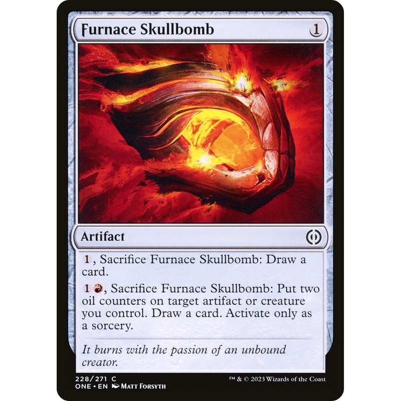 Furnace Skullbomb (ONE-228) - Phyrexia: All Will Be One