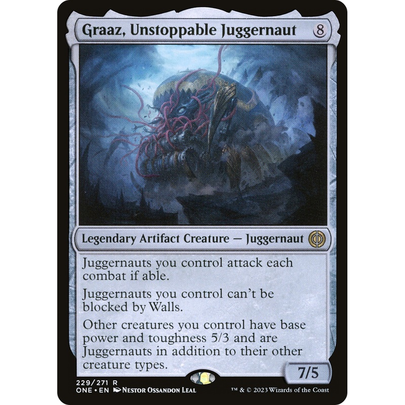 Graaz, Unstoppable Juggernaut (ONE-229) - Phyrexia: All Will Be One