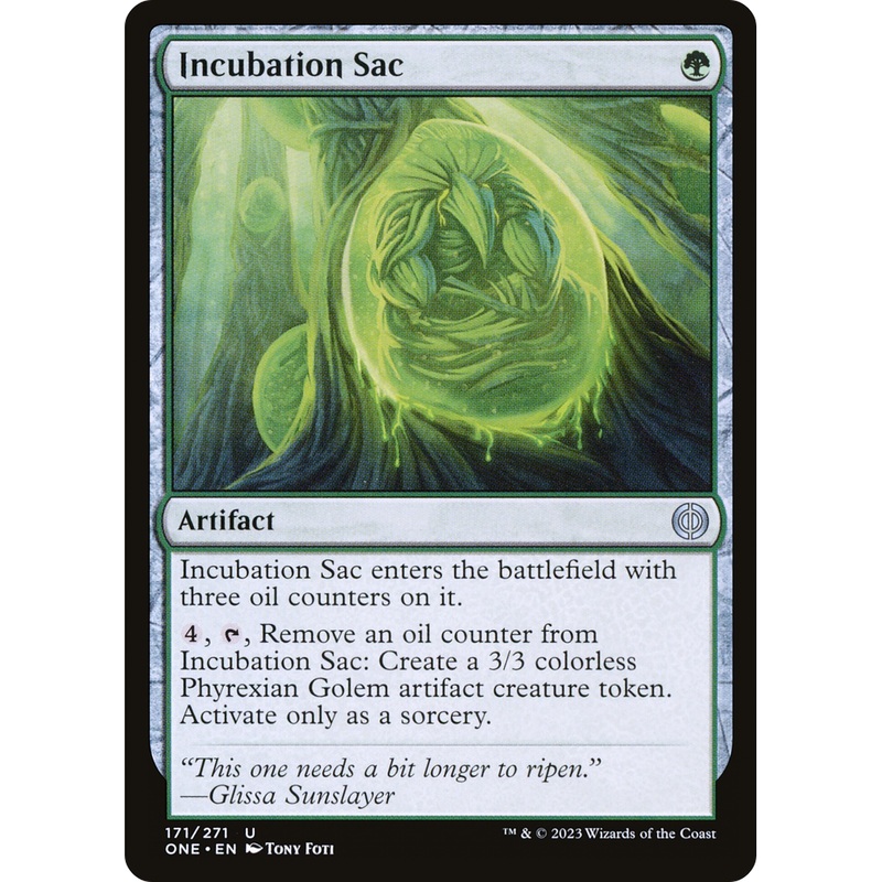 Incubation Sac (ONE-171) - Phyrexia: All Will Be One