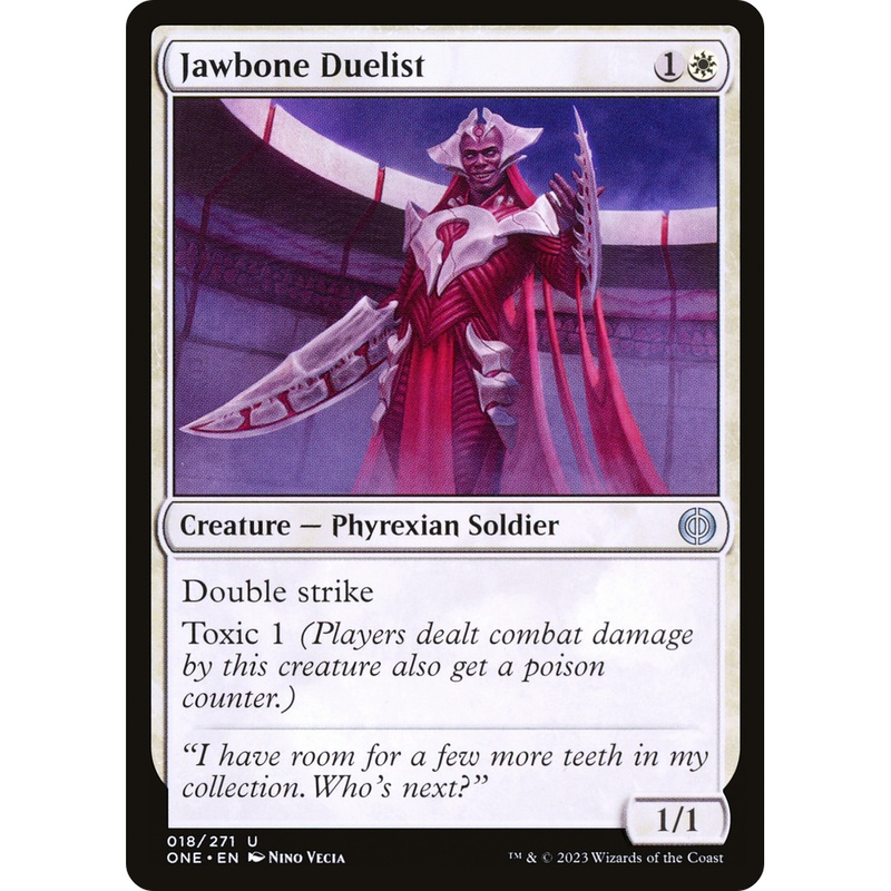 Jawbone Duelist (ONE-018) - Phyrexia: All Will Be One