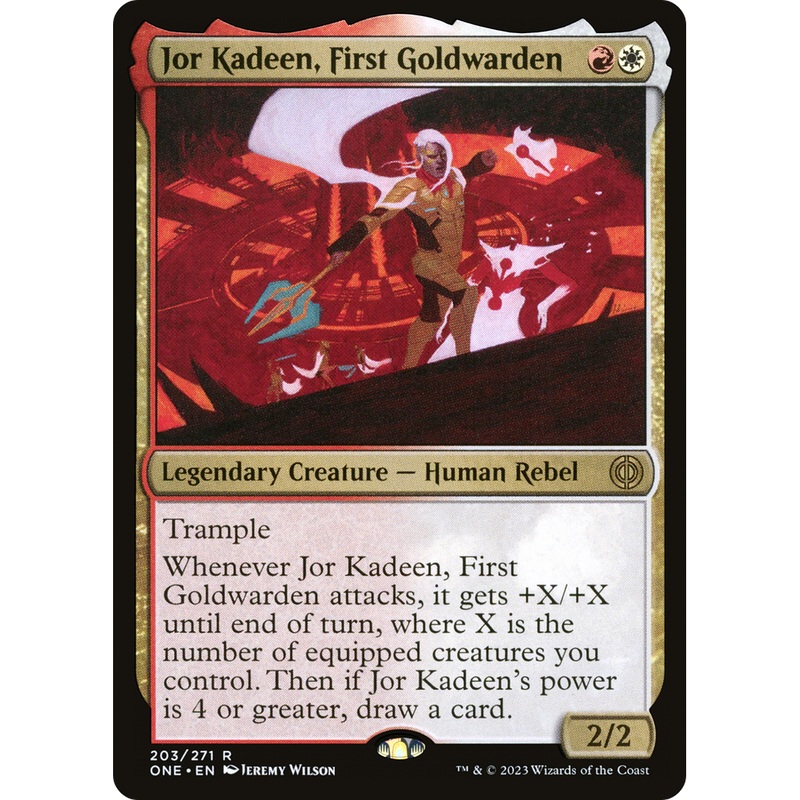 Jor Kadeen, First Goldwarden (ONE-203) - Phyrexia: All Will Be One