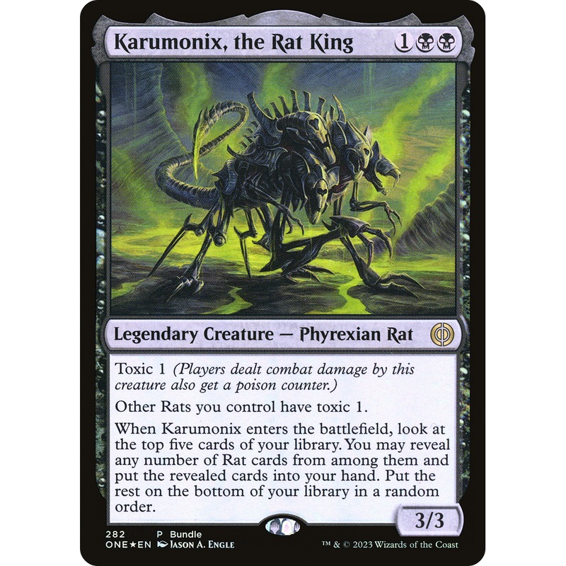 Karumonix, the Rat King (UMP-282) - Phyrexia: All Will Be One Foil
