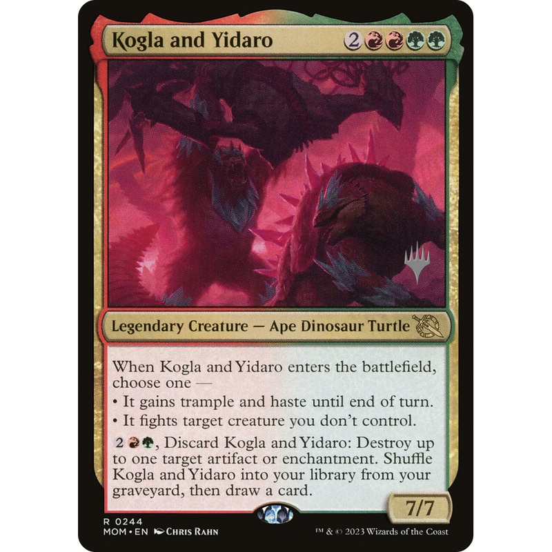 Kogla and Yidaro (PPMOM-244P) - March of the Machine Promos Foil