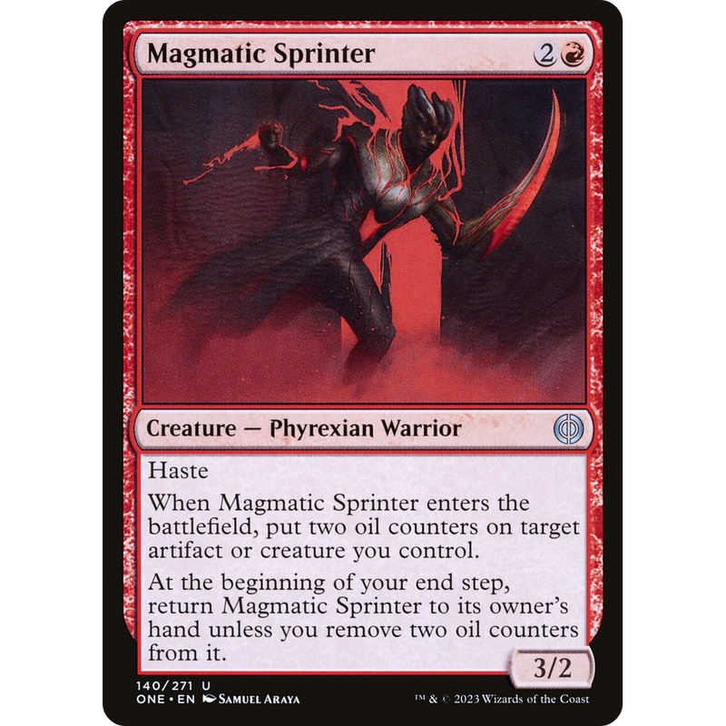 Magmatic Sprinter (ONE-140) - Phyrexia: All Will Be One