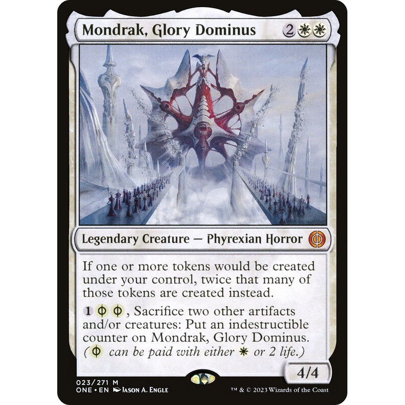 Mondrak, Glory Dominus (ONE-023) - Phyrexia: All Will Be One Foil