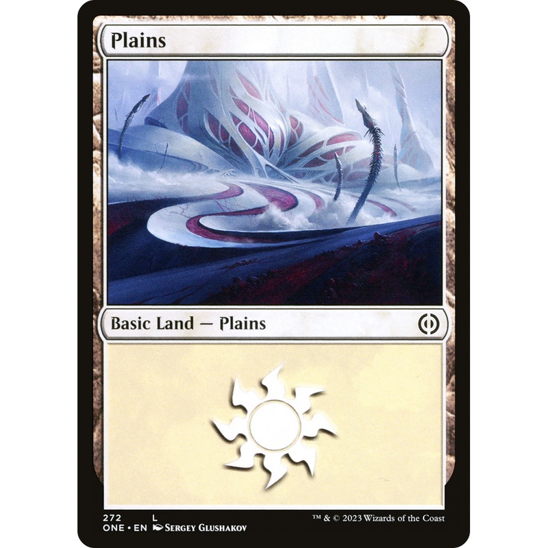 Plains (ONE-272) - Phyrexia: All Will Be One Foil