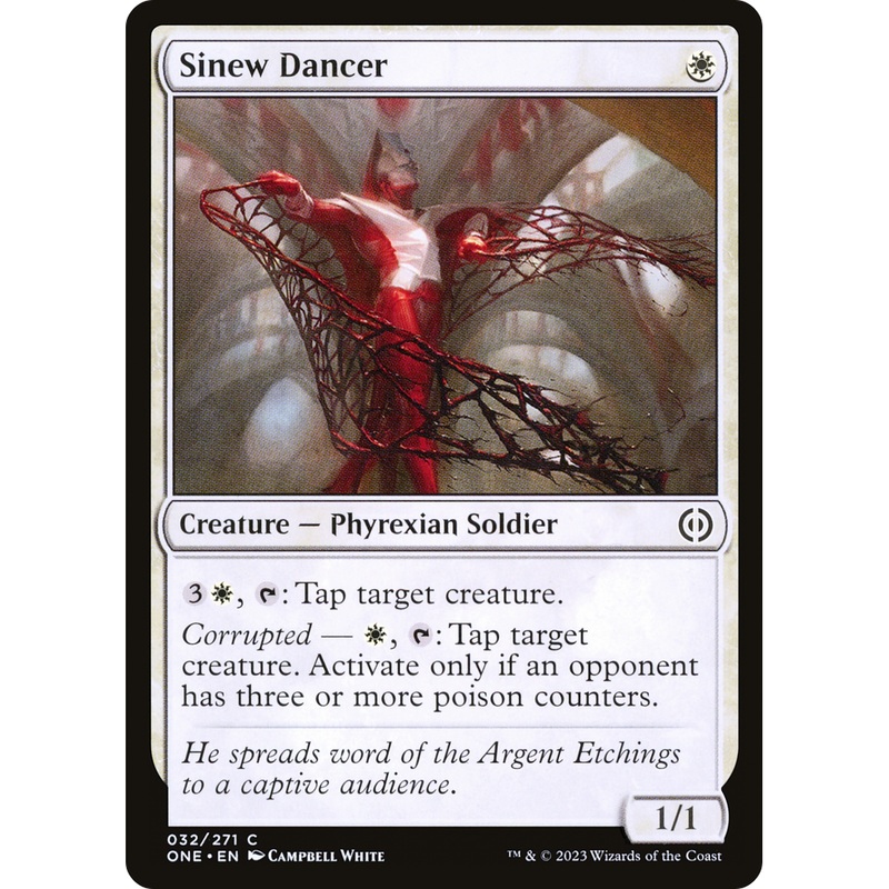 Sinew Dancer (ONE-032) - Phyrexia: All Will Be One Foil
