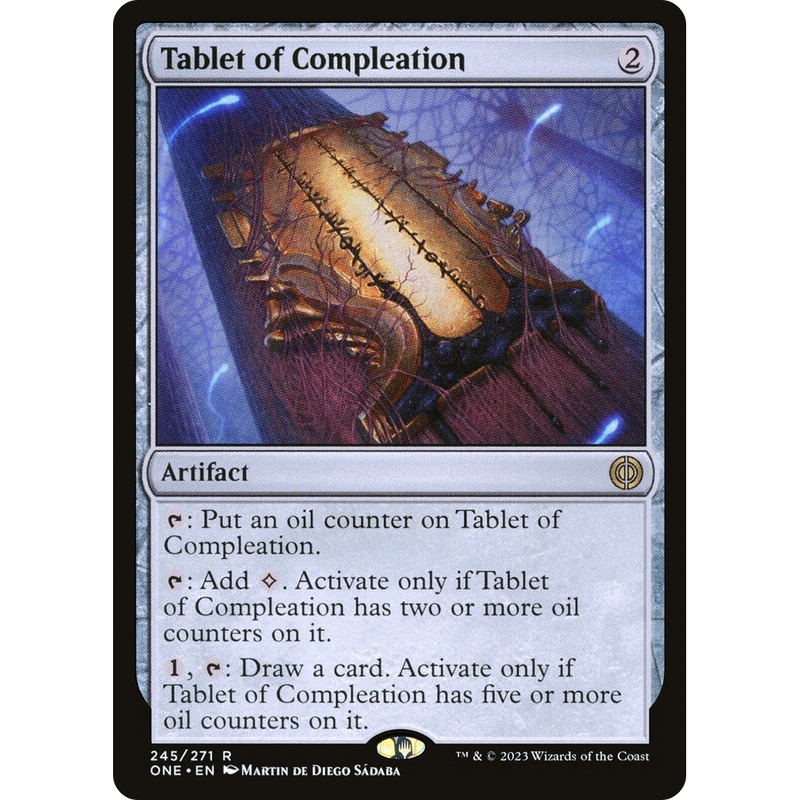 Tablet of Compleation (ONE-245) - Phyrexia: All Will Be One Foil