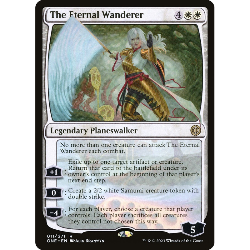 The Eternal Wanderer (ONE-011) - Phyrexia: All Will Be One Foil
