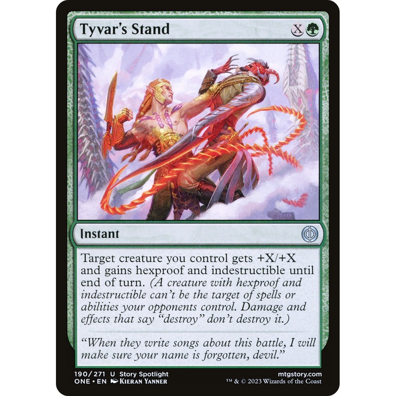 Tyvar's Stand (ONE-190) - Phyrexia: All Will Be One