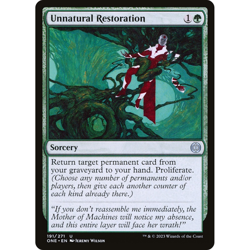 Unnatural Restoration (ONE-191) - Phyrexia: All Will Be One