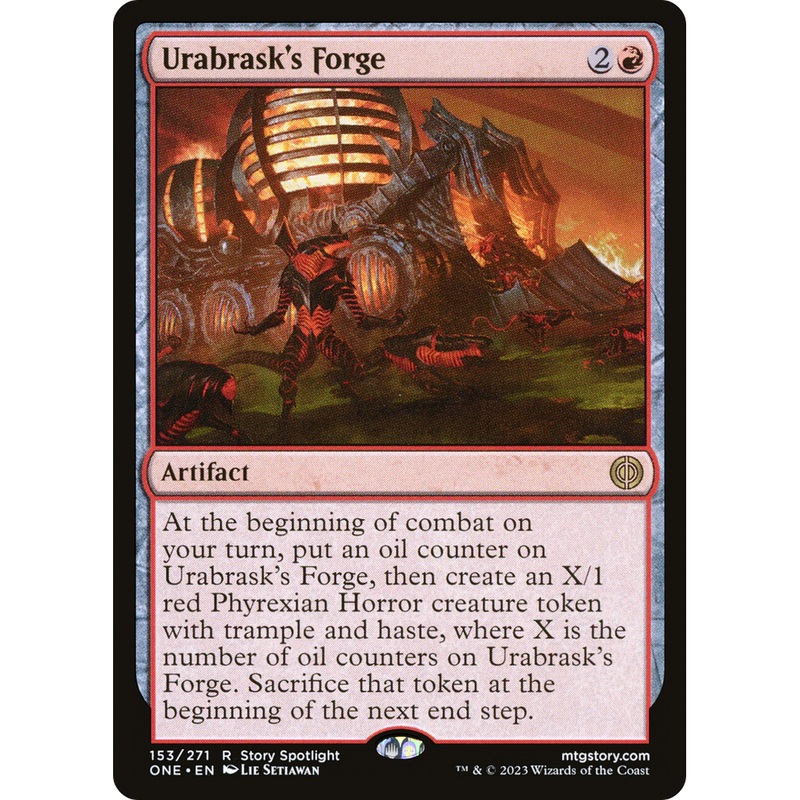 Urabrask's Forge (ONE-153) - Phyrexia: All Will Be One Foil
