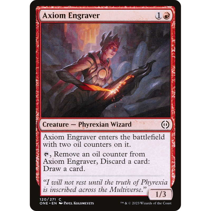 Axiom Engraver (ONE-120) - Phyrexia: All Will Be One