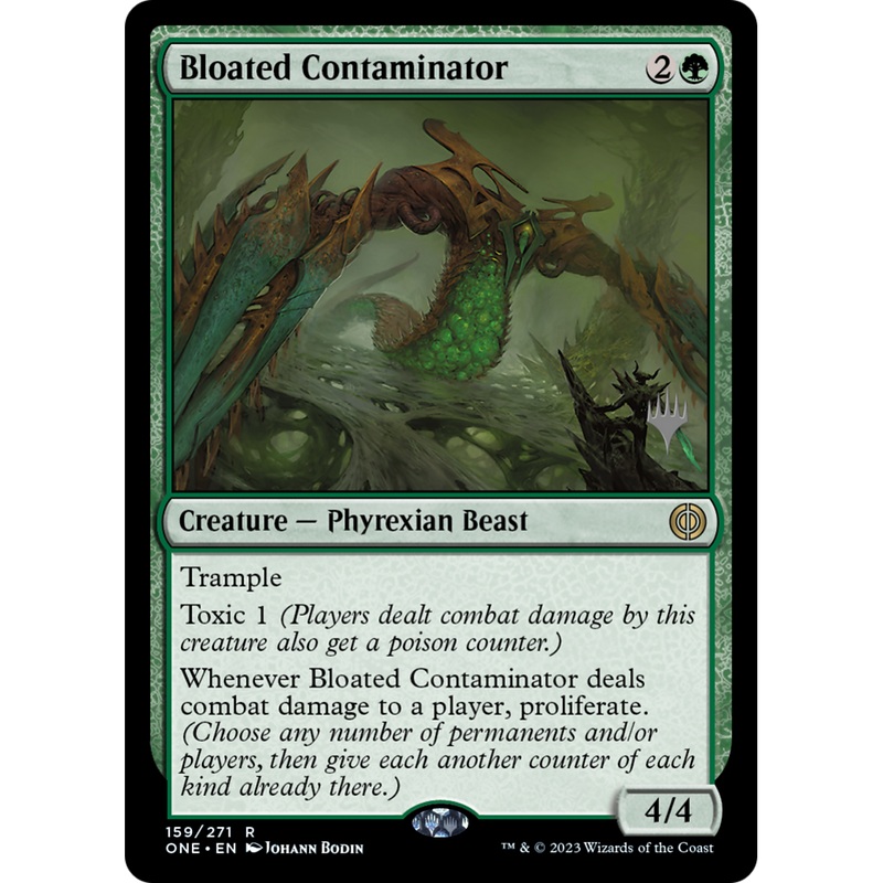 Bloated Contaminator (PPONE-159P) - Phyrexia: All Will Be One Promos