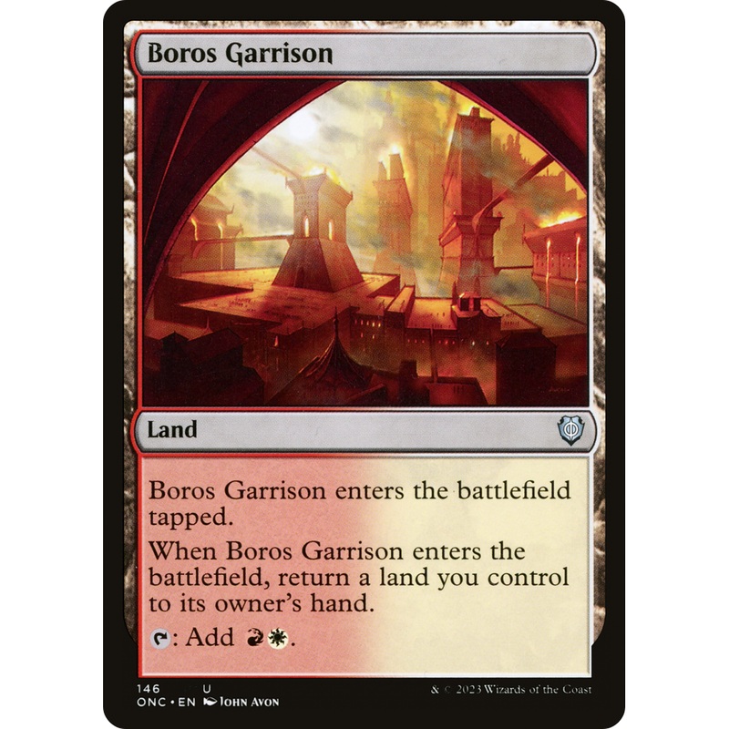 Boros Garrison (ONC-146) - Phyrexia: All Will Be One Commander