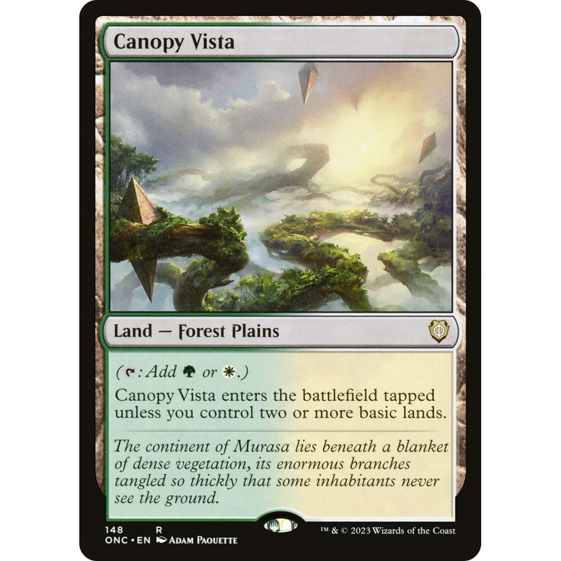 Canopy Vista (ONC-148) - Phyrexia: All Will Be One Commander