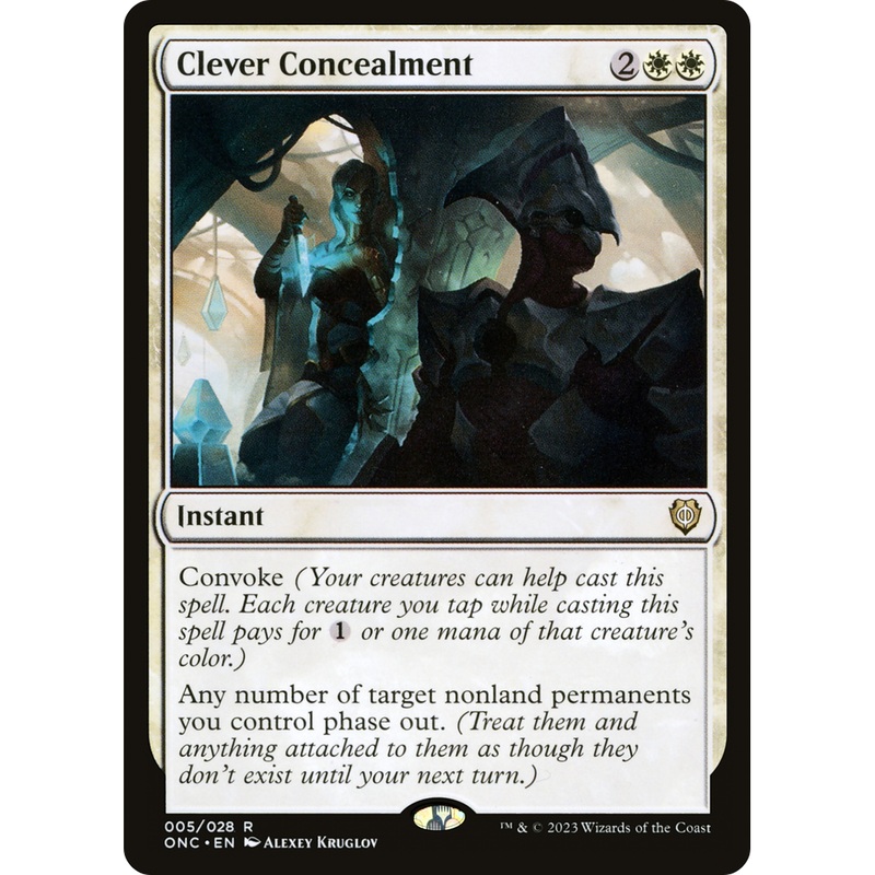 Clever Concealment (ONC-005) - Phyrexia: All Will Be One Commander