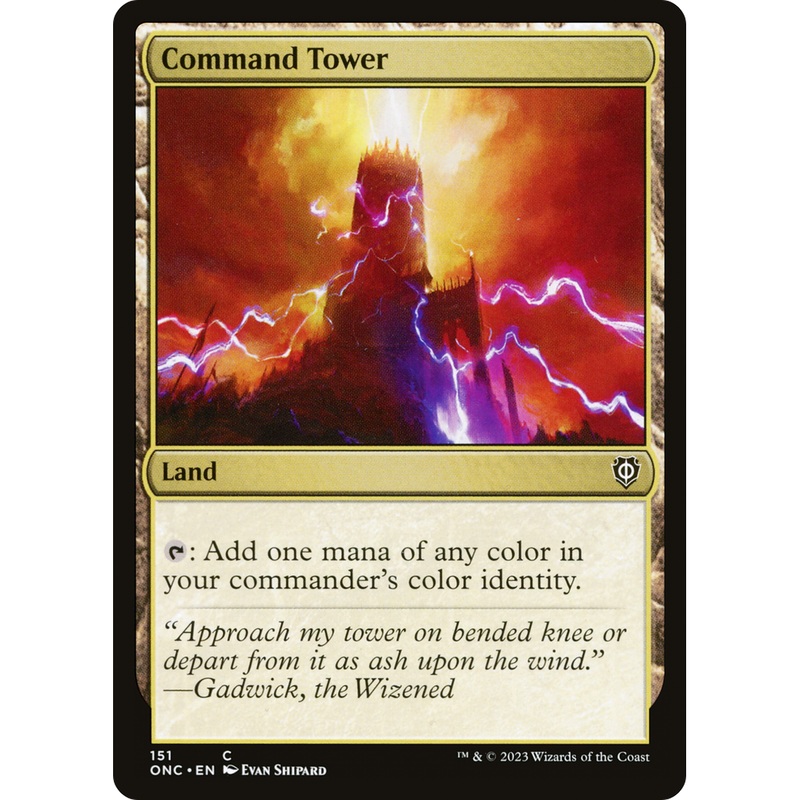 Command Tower (ONC-151) - Phyrexia: All Will Be One Commander