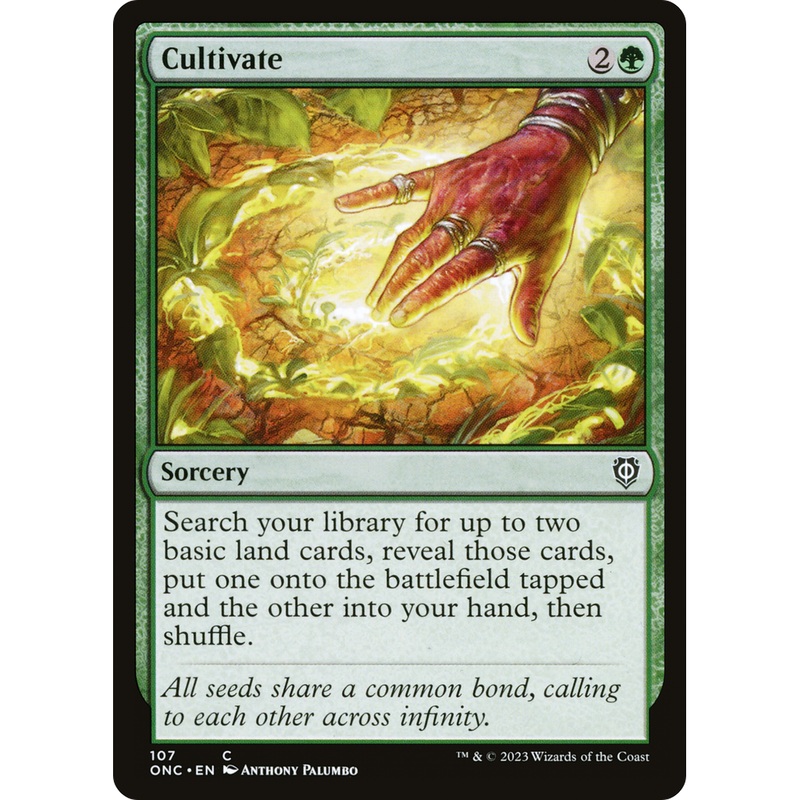 Cultivate (ONC-107) - Phyrexia: All Will Be One Commander