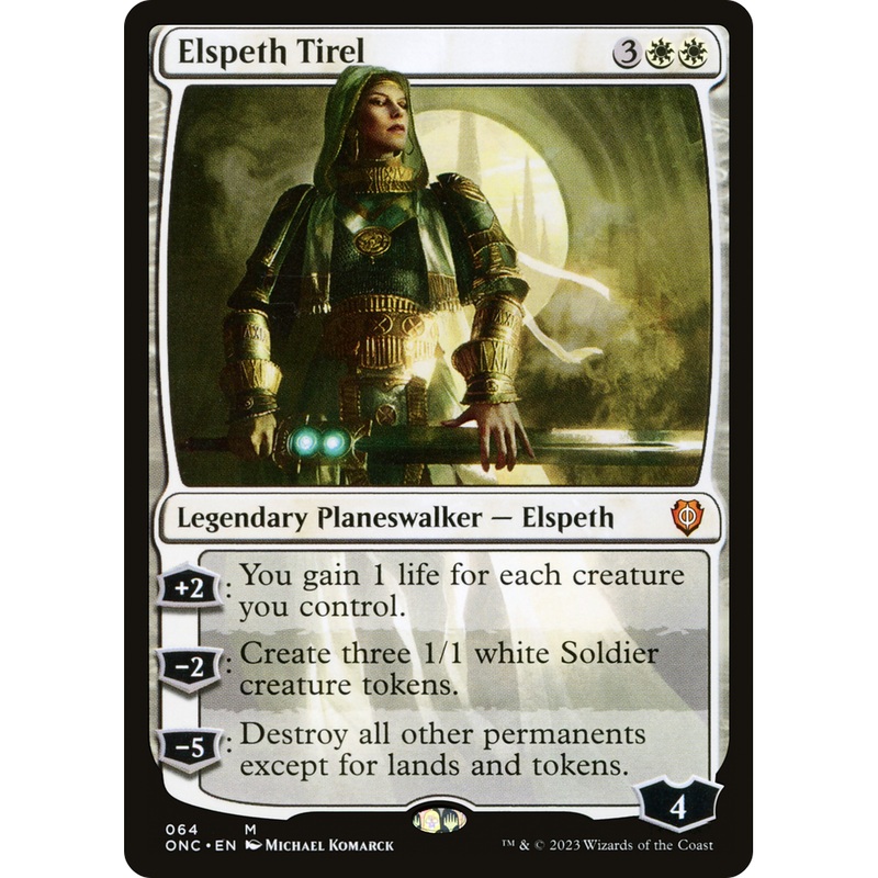 Elspeth Tirel (ONC-064) - Phyrexia: All Will Be One Commander