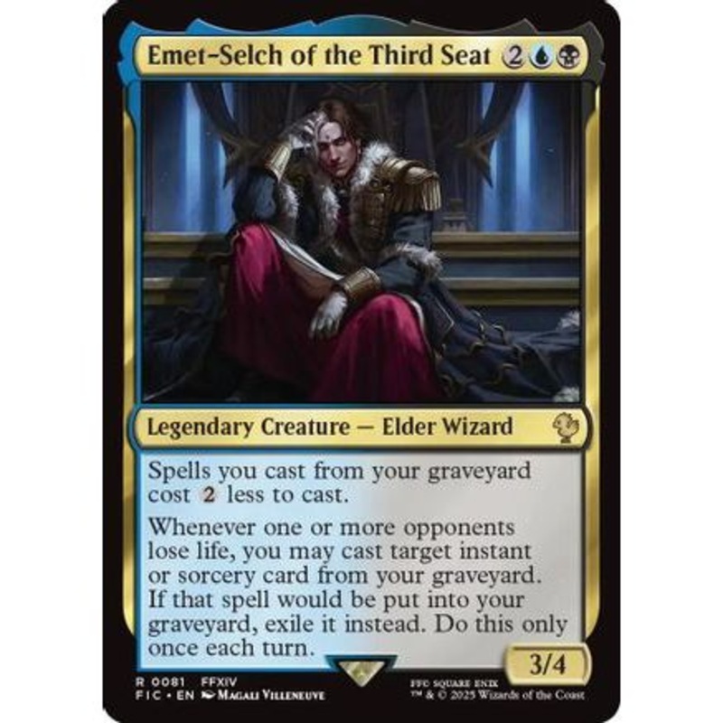 Emet-Selch of the Third Seat (FIC-081) - Commander: FINAL FANTASY