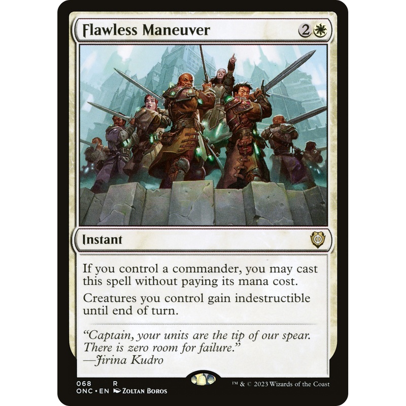 Flawless Maneuver (ONC-068) - Phyrexia: All Will Be One Commander