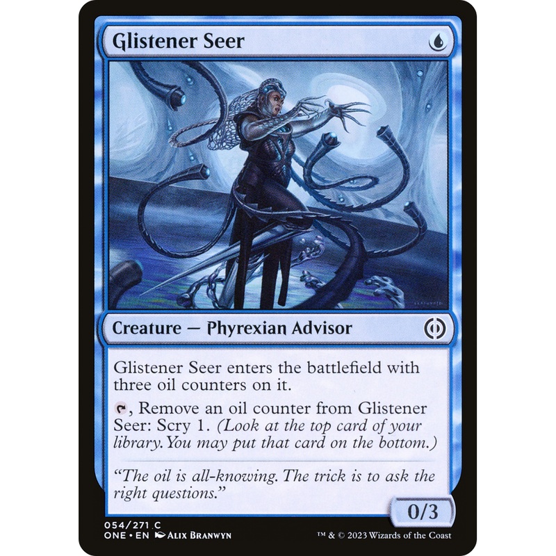 Glistener Seer (ONE-054) - Phyrexia: All Will Be One Foil