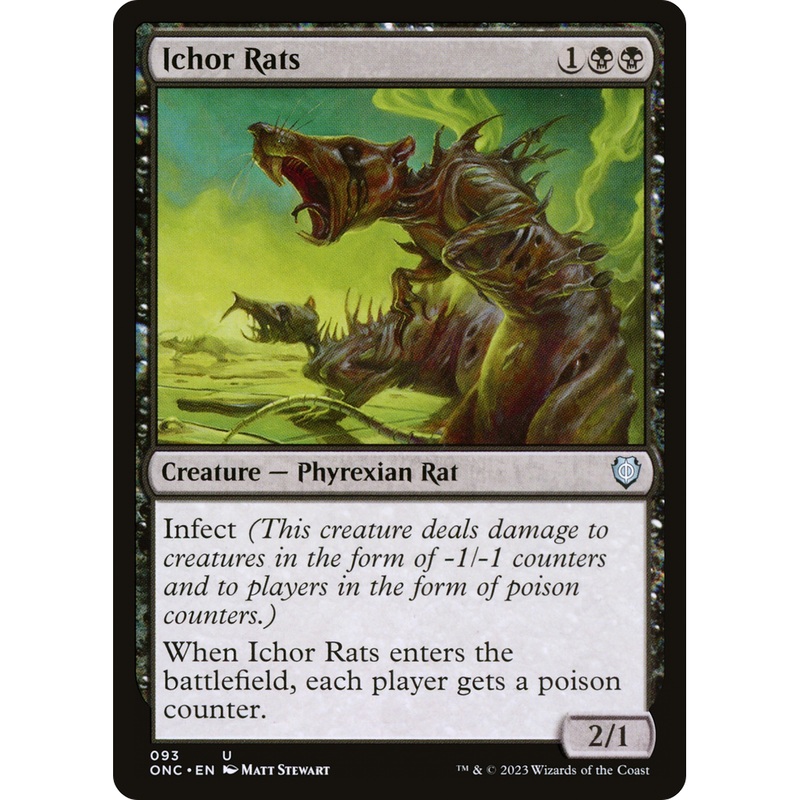Ichor Rats (ONC-093) - Phyrexia: All Will Be One Commander