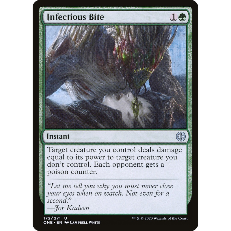 Infectious Bite (ONE-172) - Phyrexia: All Will Be One Foil
