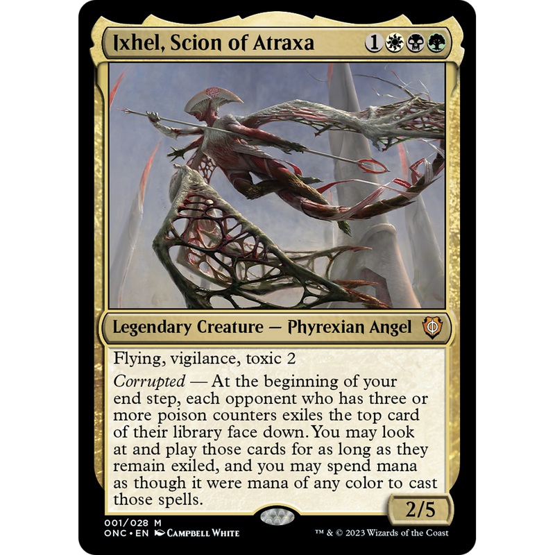Ixhel, Scion of Atraxa (ONC-001) - Phyrexia: All Will Be One Commander