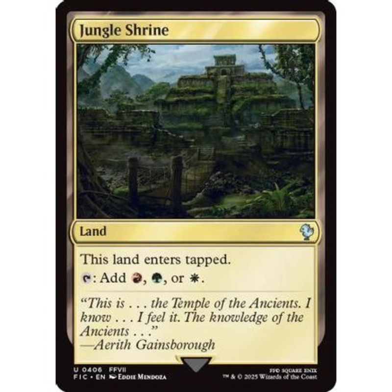 Jungle Shrine (FIC-406) - Commander: FINAL FANTASY