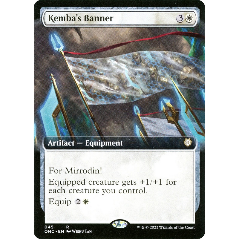 Kemba's Banner (ONC-045) - Phyrexia: All Will Be One Commander: (Extended Art)