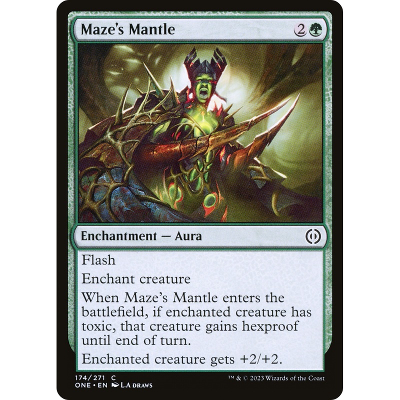 Maze's Mantle (ONE-174) - Phyrexia: All Will Be One Foil
