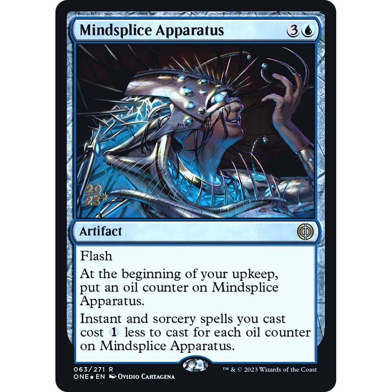 Mindsplice Apparatus (PRE-63S) - Phyrexia: All Will Be One Promos Foil
