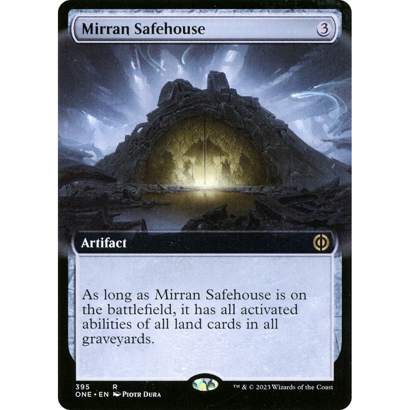 Mirran Safehouse (ONE-395) - Phyrexia: All Will Be One: (Extended Art)