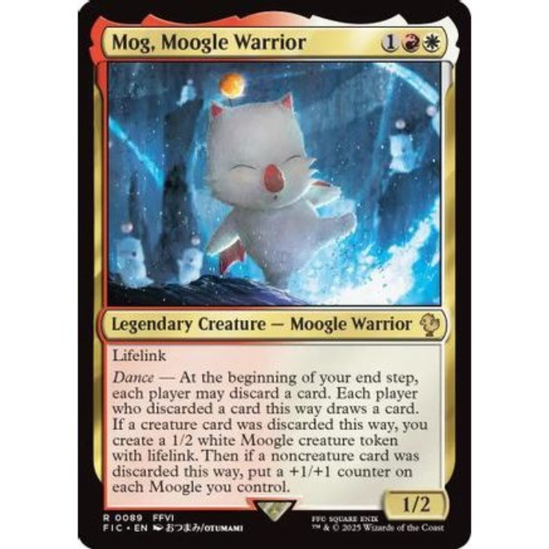 Mog, Moogle Warrior (FIC-089) - Commander: FINAL FANTASY