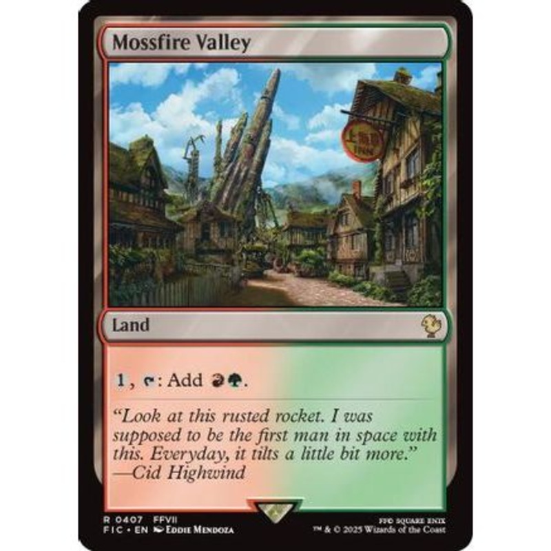 Mossfire Valley (FIC-407) - Commander: FINAL FANTASY