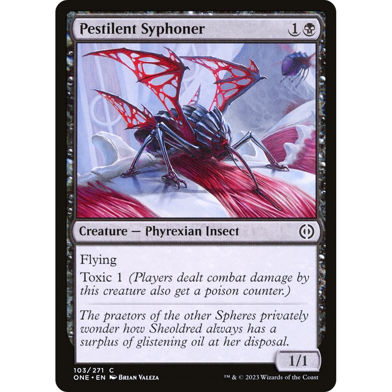 Pestilent Syphoner (ONE-103) - Phyrexia: All Will Be One